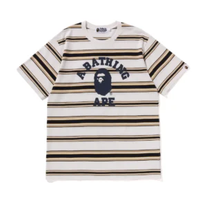 College Stripe Tee – Classic Varsity Style Reimagined