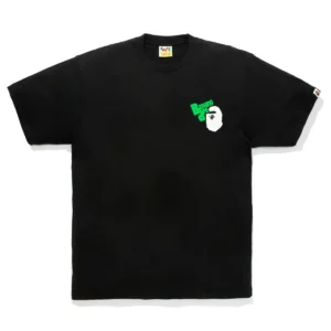 Bape X Bathing Ape Logo Relaxed Fit Tee