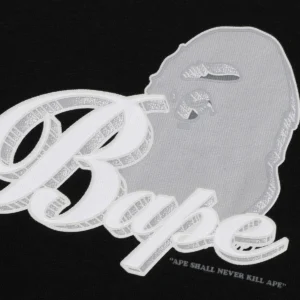 Bape X 3d Art Ape Head Relaxed Fit Tee