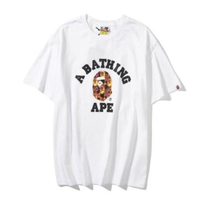 Bape X A BATHING APE 1ST CAMO COLLEGE TEE