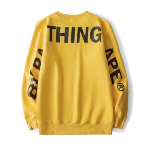 BAPE X Embroidered Alphabet Sweater