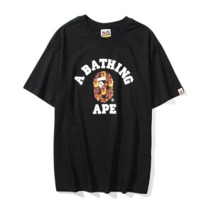 Bape X A BATHING APE 1ST CAMO COLLEGE TEE