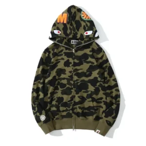 Army Green BAPE Hoodie CAMO