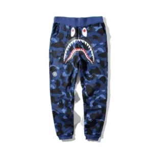 BAPE X Multi-Camo Shark Slim Pants