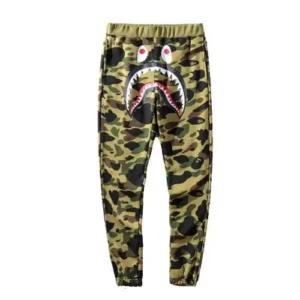 BAPE X 1St Shark Camo Slim Sweatpant