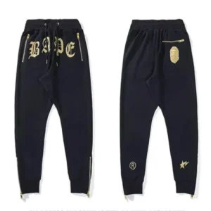 BAPE X Ape Head Mattelic Print Pant
