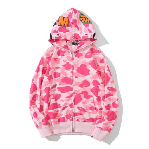BAPE X Pink Hoodie BAPE X Pink Hoodie